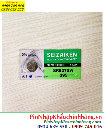 Seizaiken SR927SW, Pin 1.55v Seizaiken SR927SW Pin 395 (Xuất xứ Nhật) /Loại vỉ 5viên